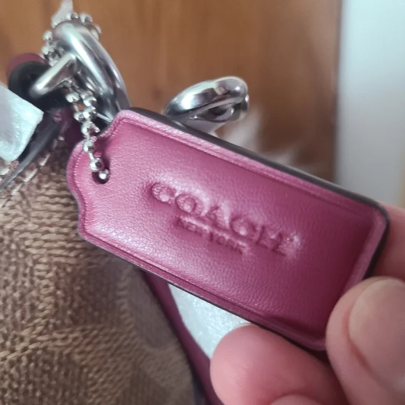 Coach Pink and Brown Teri mini bag - Picture 5 of 13